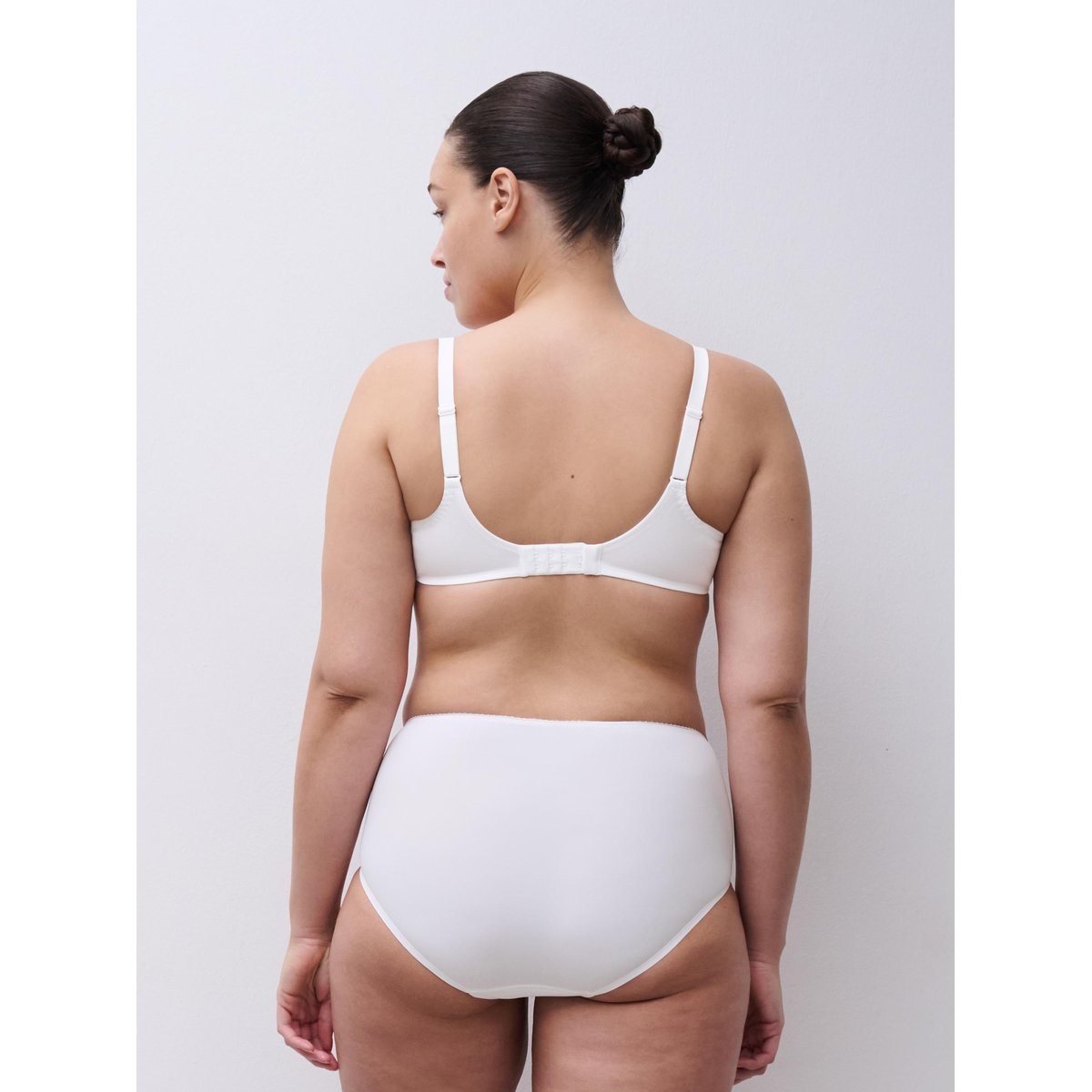 Culotte maintien taille haute Intrigue blanc, CHANTELLE