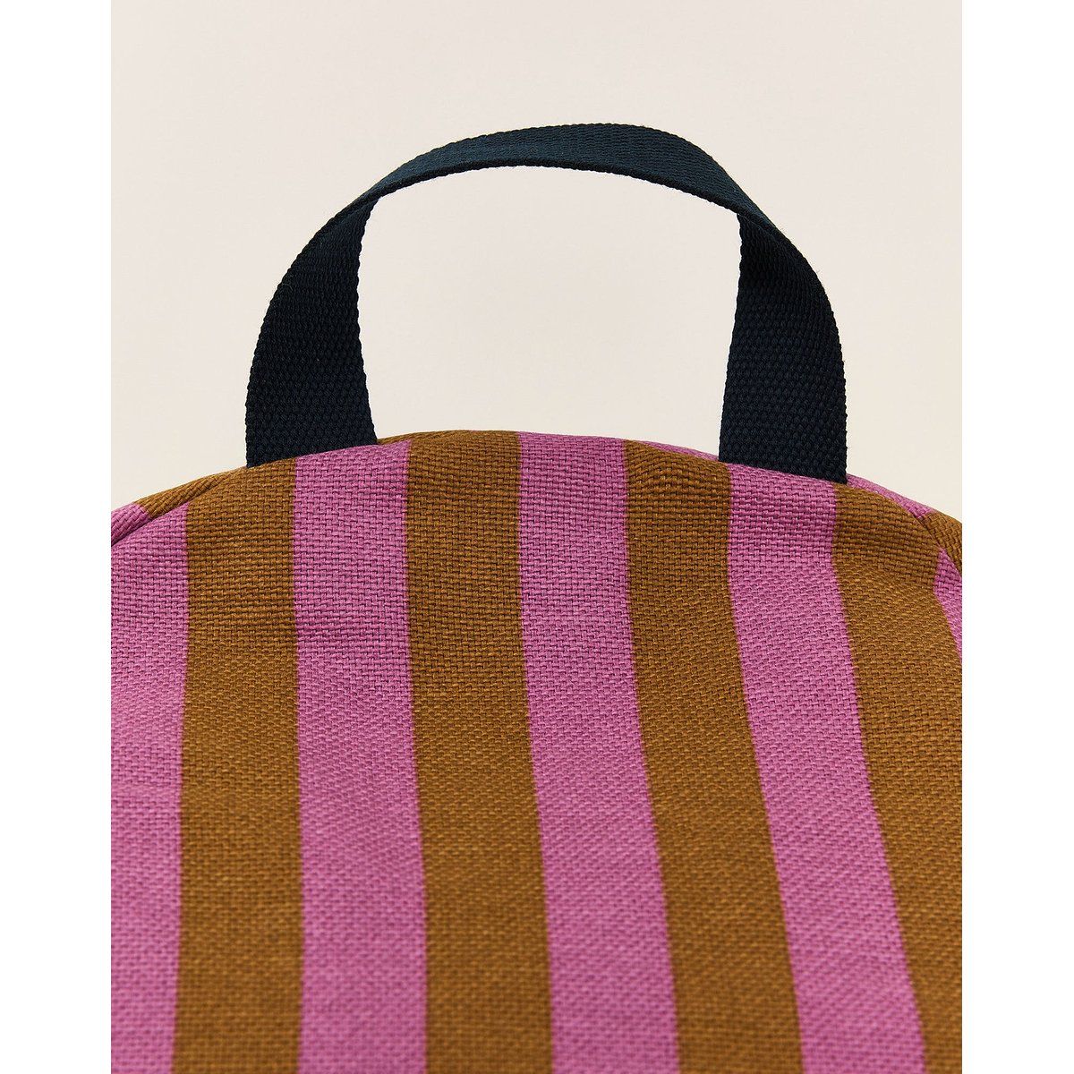 Pouf long - taille enfant - Bliss pink curry stripes, NOBODINOZ