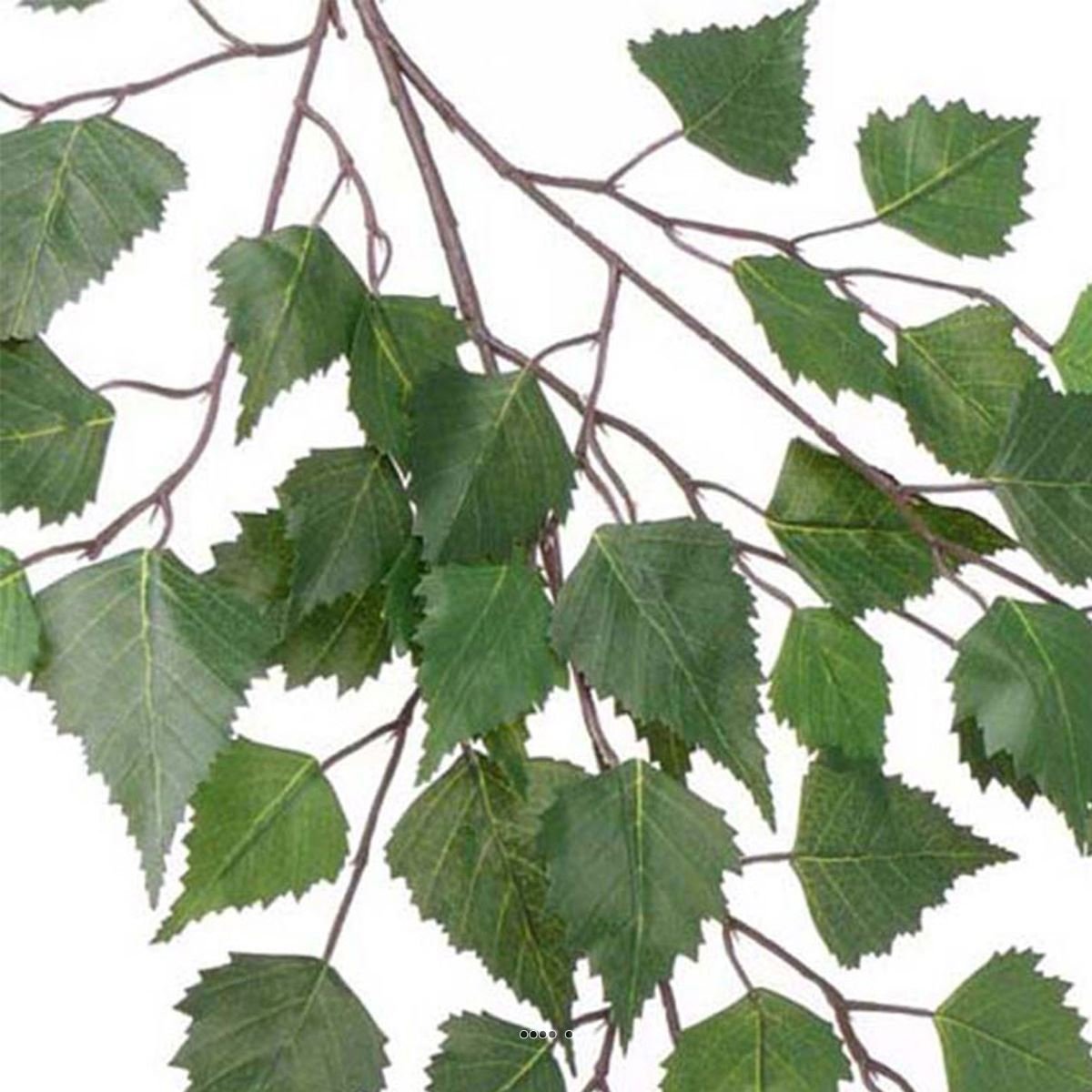 Branche bouleau artificielle 64 cm 48 feuille v002239, ARTIFICIELLES