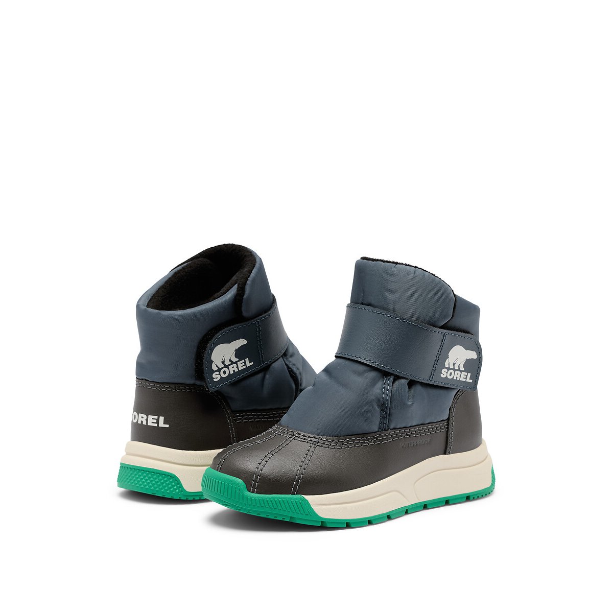 Kids Whitney™ III Strap Mid Boots navy blue/black , SOREL