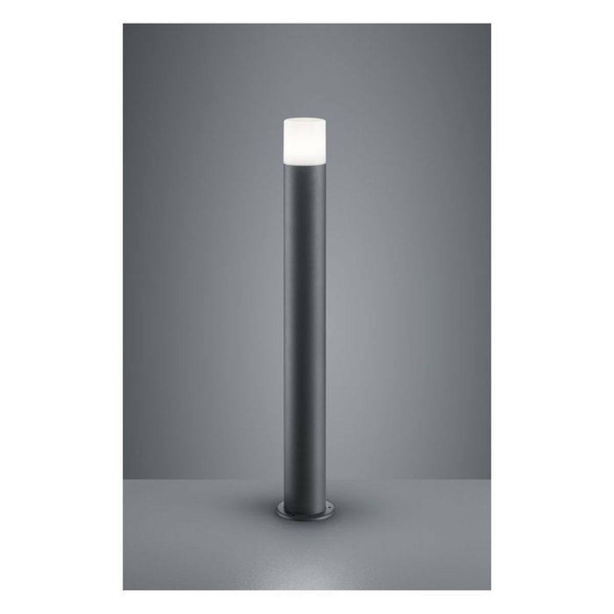 Borne et potelet de jardin en métal, HOOSIC anthracite, TRIO