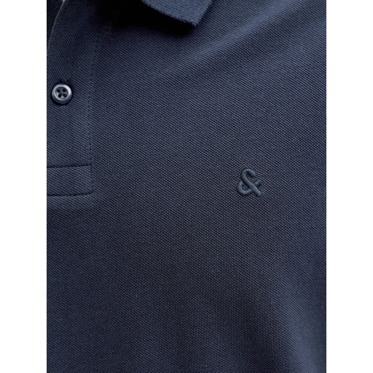Pack of 3 Short Sleeve Polo Shirts white+navy+black, JACK & JONES
