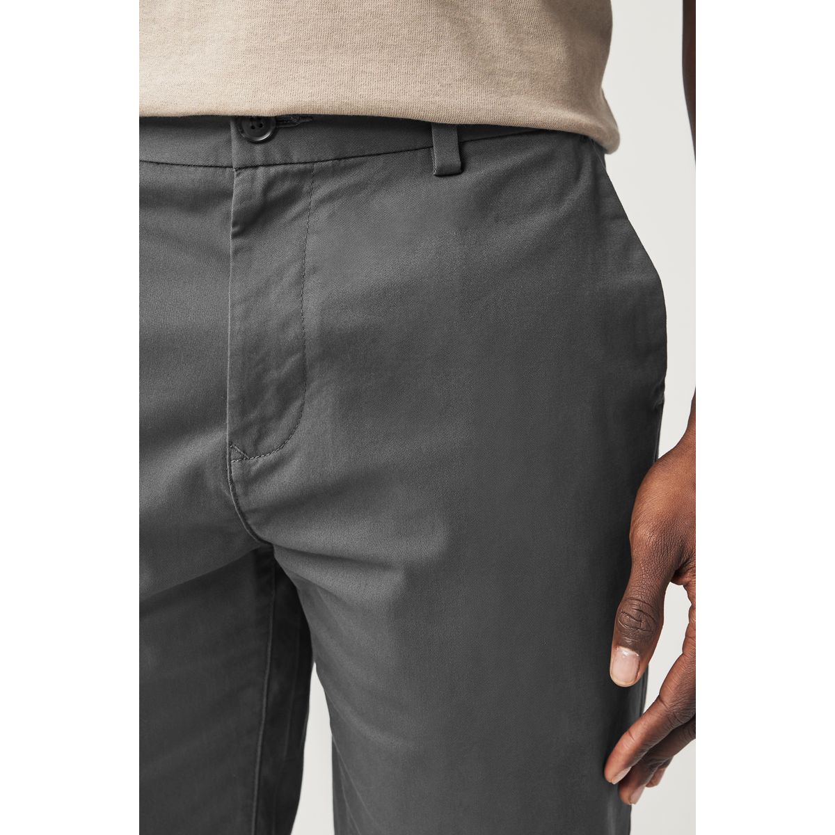 Short chino stretch, lot de 2 bleu marine/anthracite, NEXT