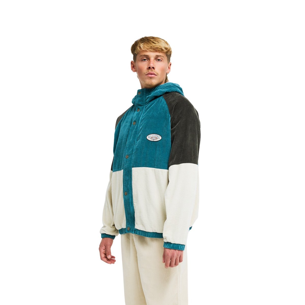 Veste à capuche SINCE 73 BURLEIGH blanc oatmeal heather, BILLABONG