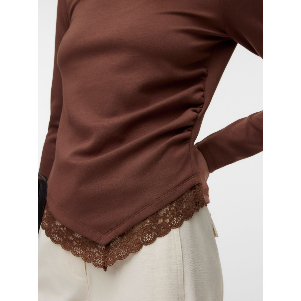 Top cocoa brown, VERO MODA