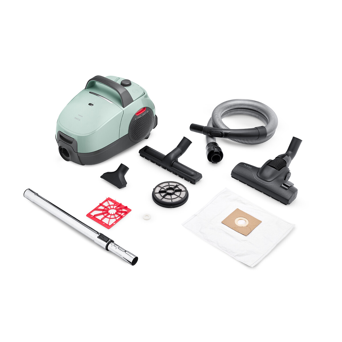 Aspirador Com Saco Spin&Go 800W 1677FL, FLAMA verde, FLAMA
