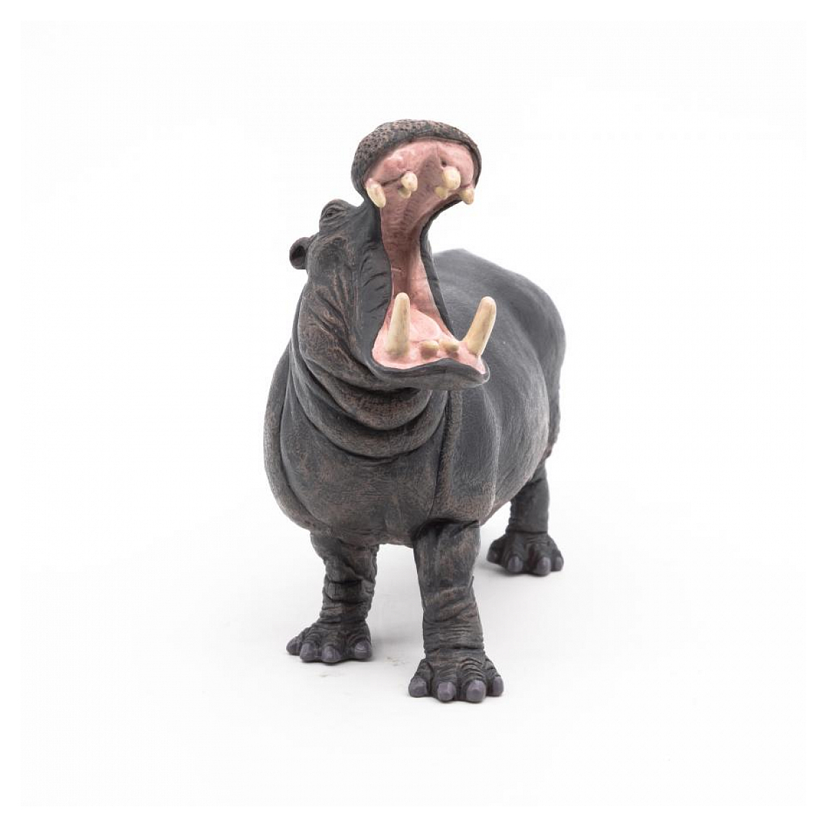 Figurine hippopotame marron, PAPO