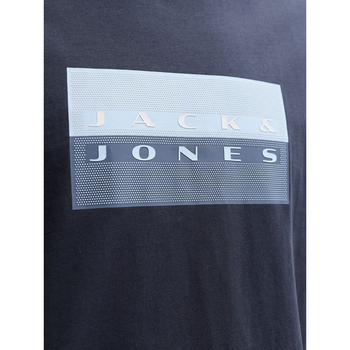 T-shirt manches courtes bleu marine, JACK & JONES