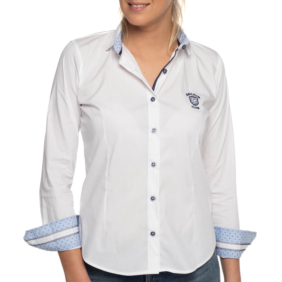 Chemise club MISS blanc, SHILTON
