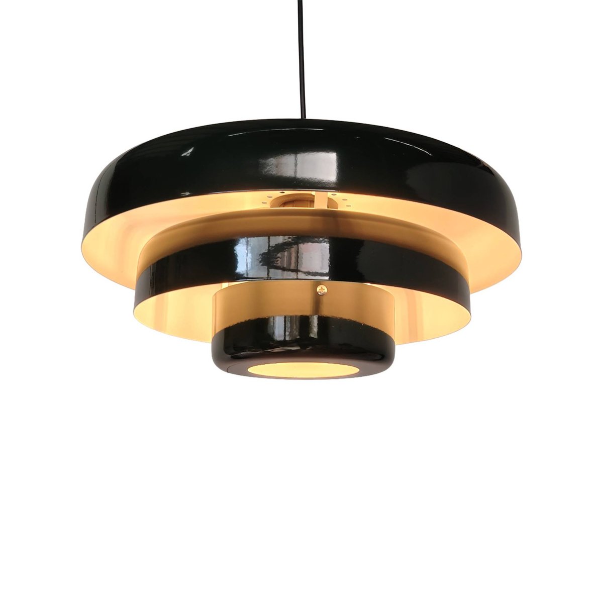 Suspension intérieur métal Ø35cm KOVA vert, SWEEEK