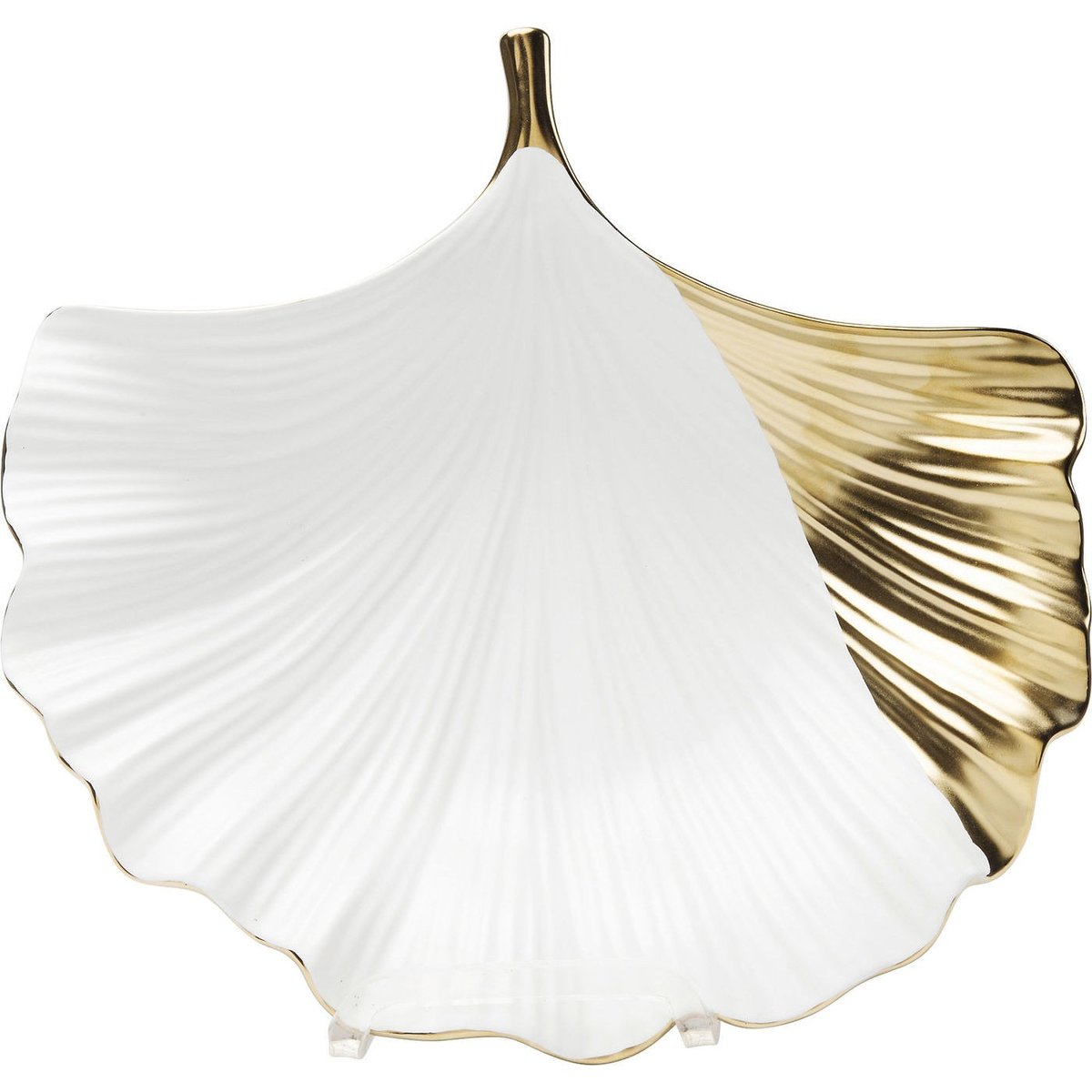 Coupe feuille de ginkgo côté blanc, KARE DESIGN