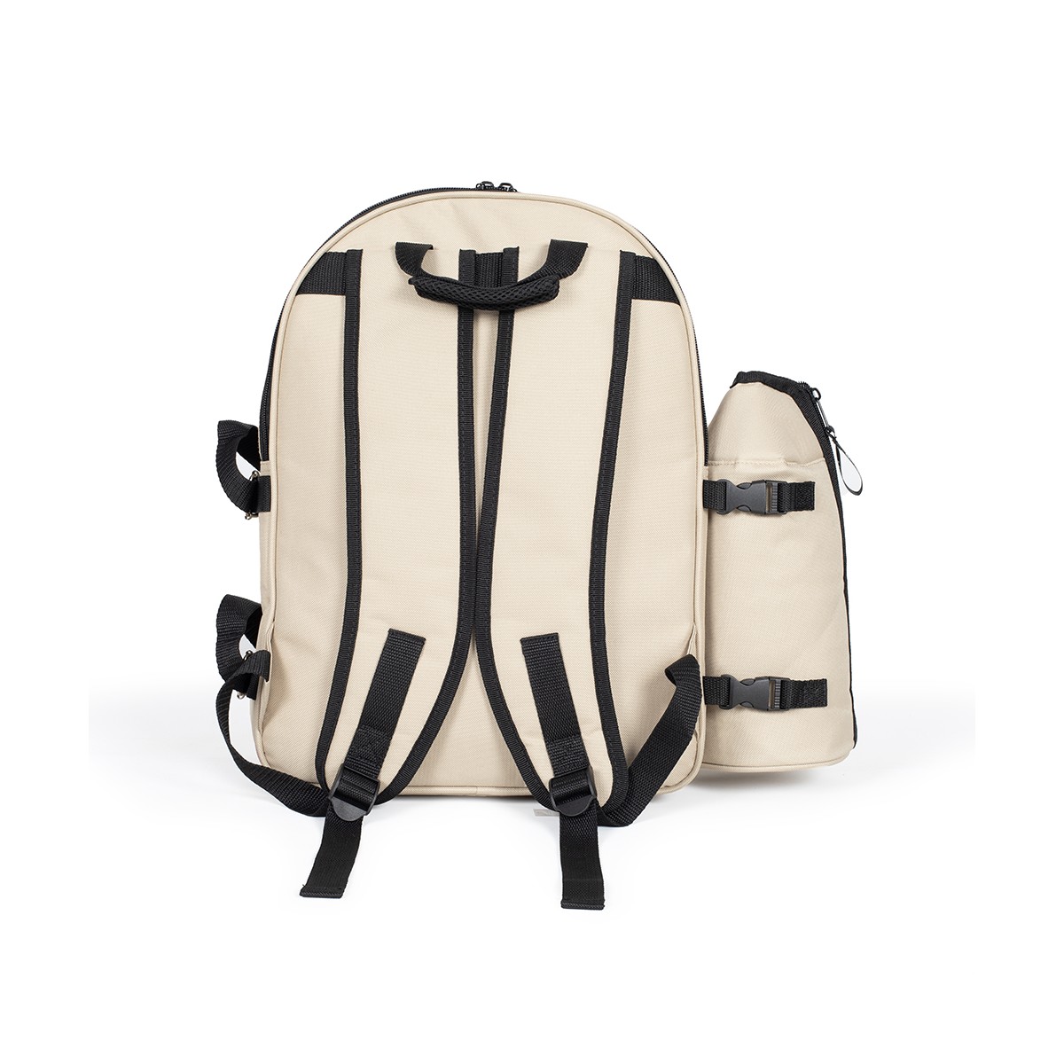 Sac à dos pique-nique 4 personnes crème, LIVOO