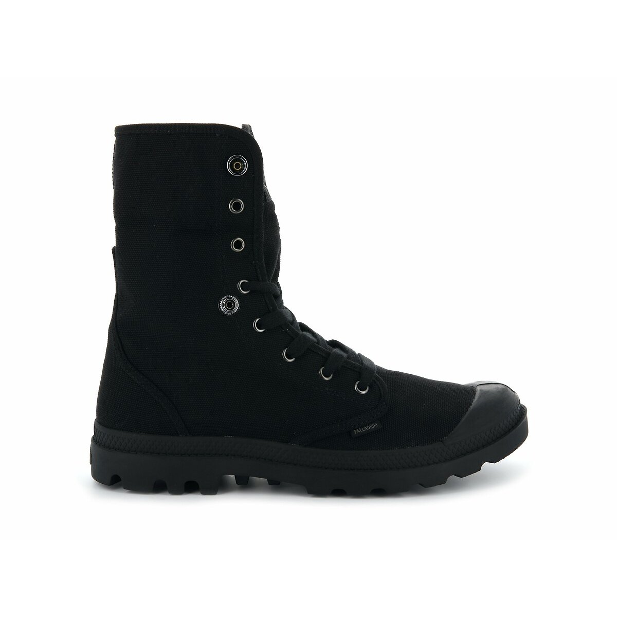 High-Top-Sneakers Baggy mit Umschlag schwarz, PALLADIUM