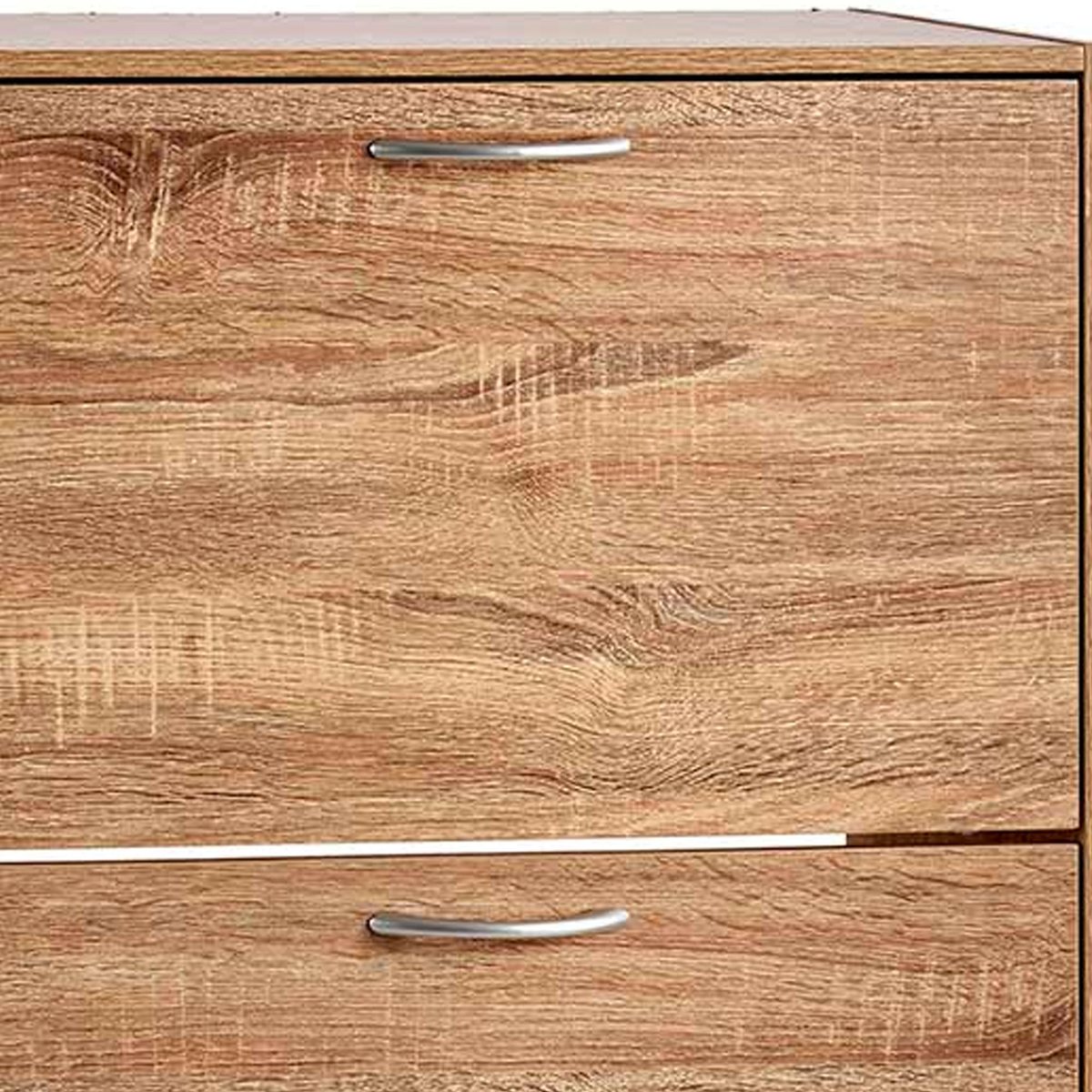 Meuble à chaussures bois 2 placards 24x60x80cm bois, WADIGA