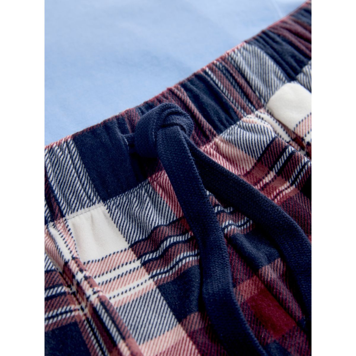 Pyjama manches courtes confortable, lot de 2 bleu/ mauve violet, NEXT