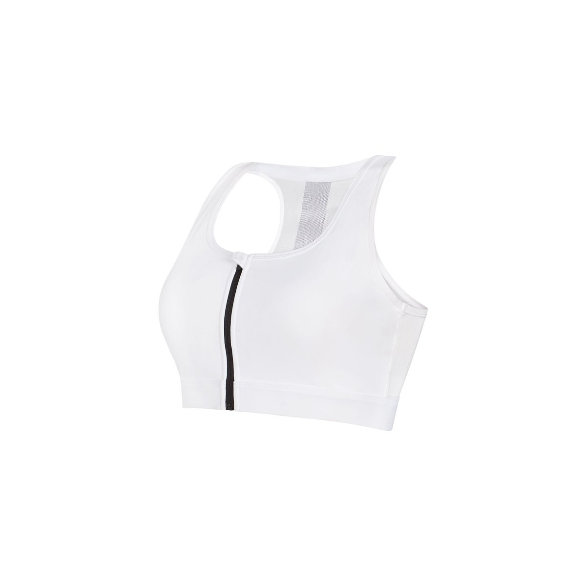 Brassière soutien-gorge de sport ouverture frontale TECH ST8 blanc, SELMARK