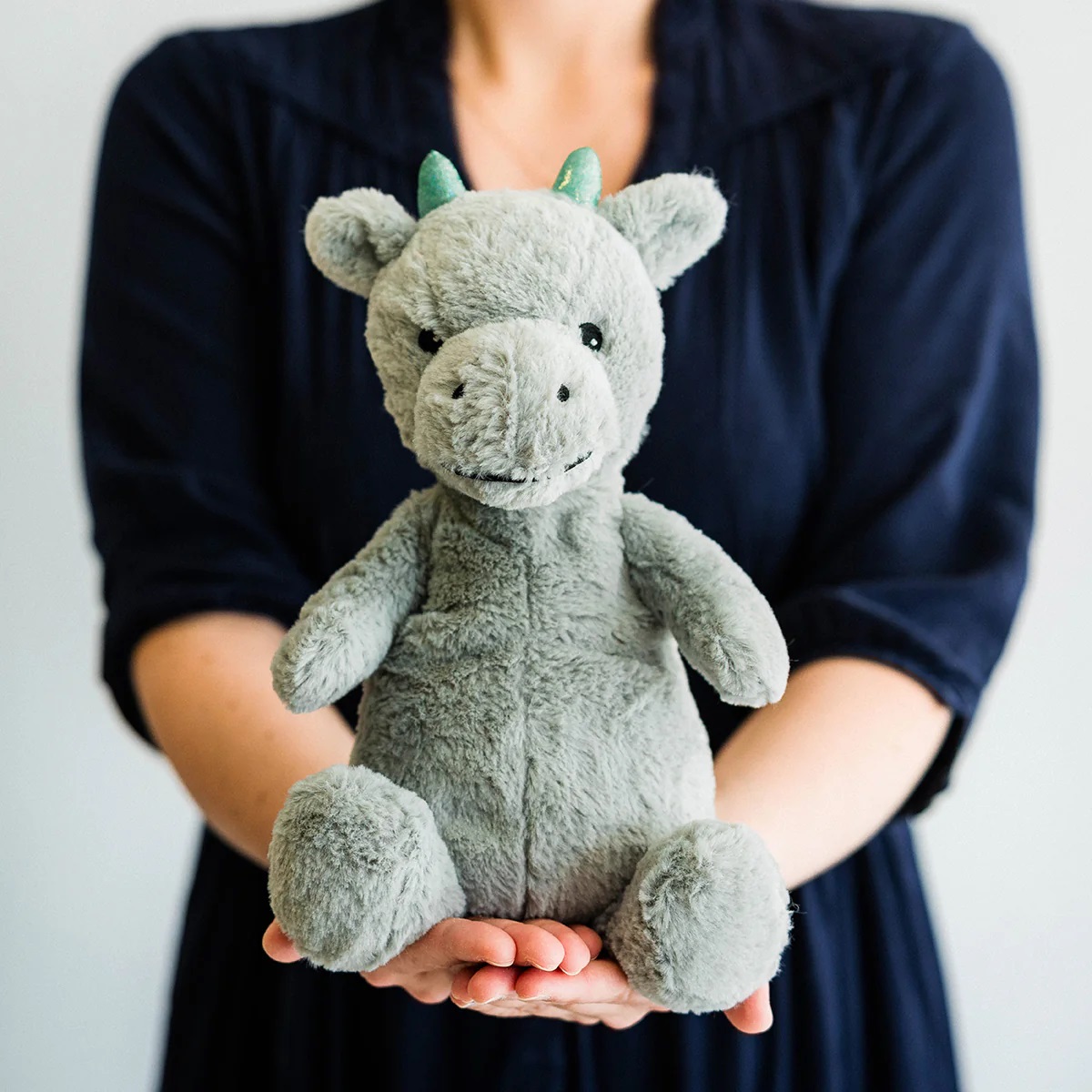 Peluche Bouillotte Dragon vert, WARMIES