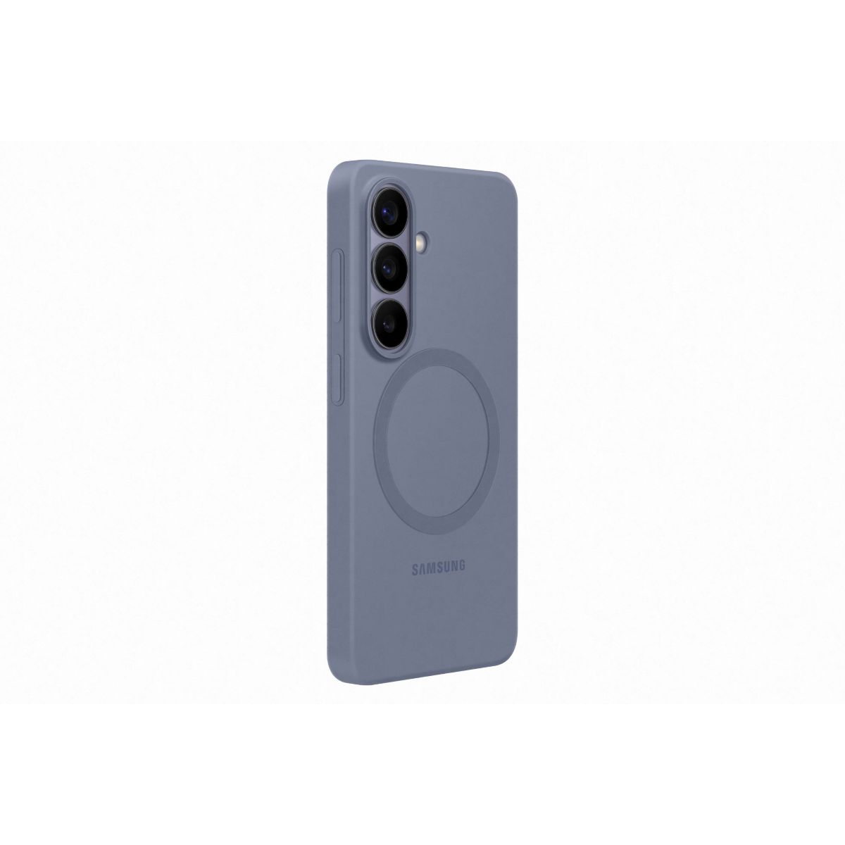 Coque silicone Magnet S26+ bleu-violet couleur unique, SAMSUNG