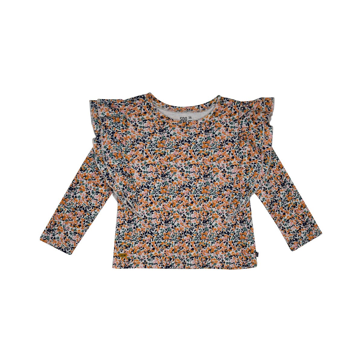 Tee shirt imprime fry blanc, SUCRE D'ORGE
