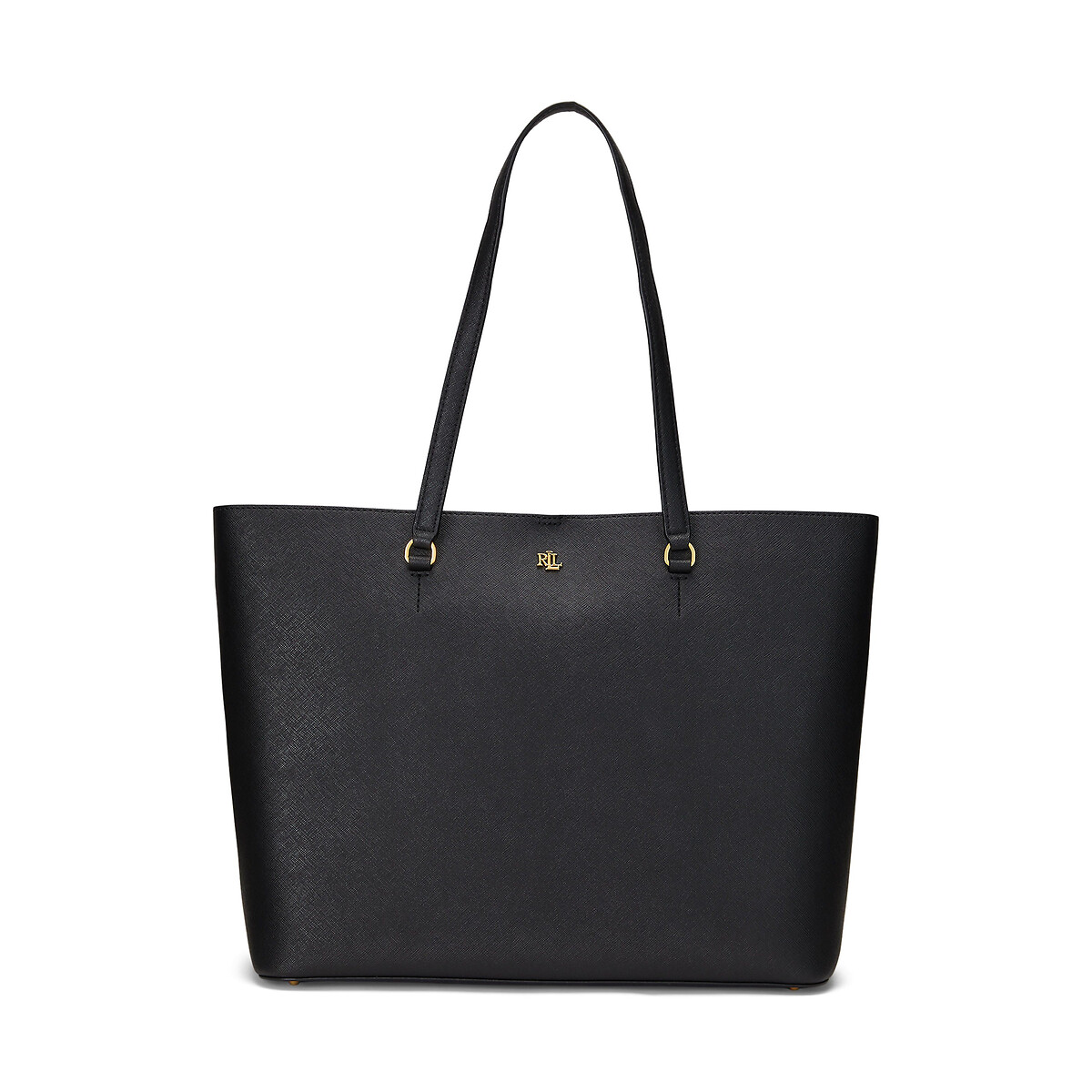 Sac tote bag cuir KARLY noir, LAUREN RALPH LAUREN