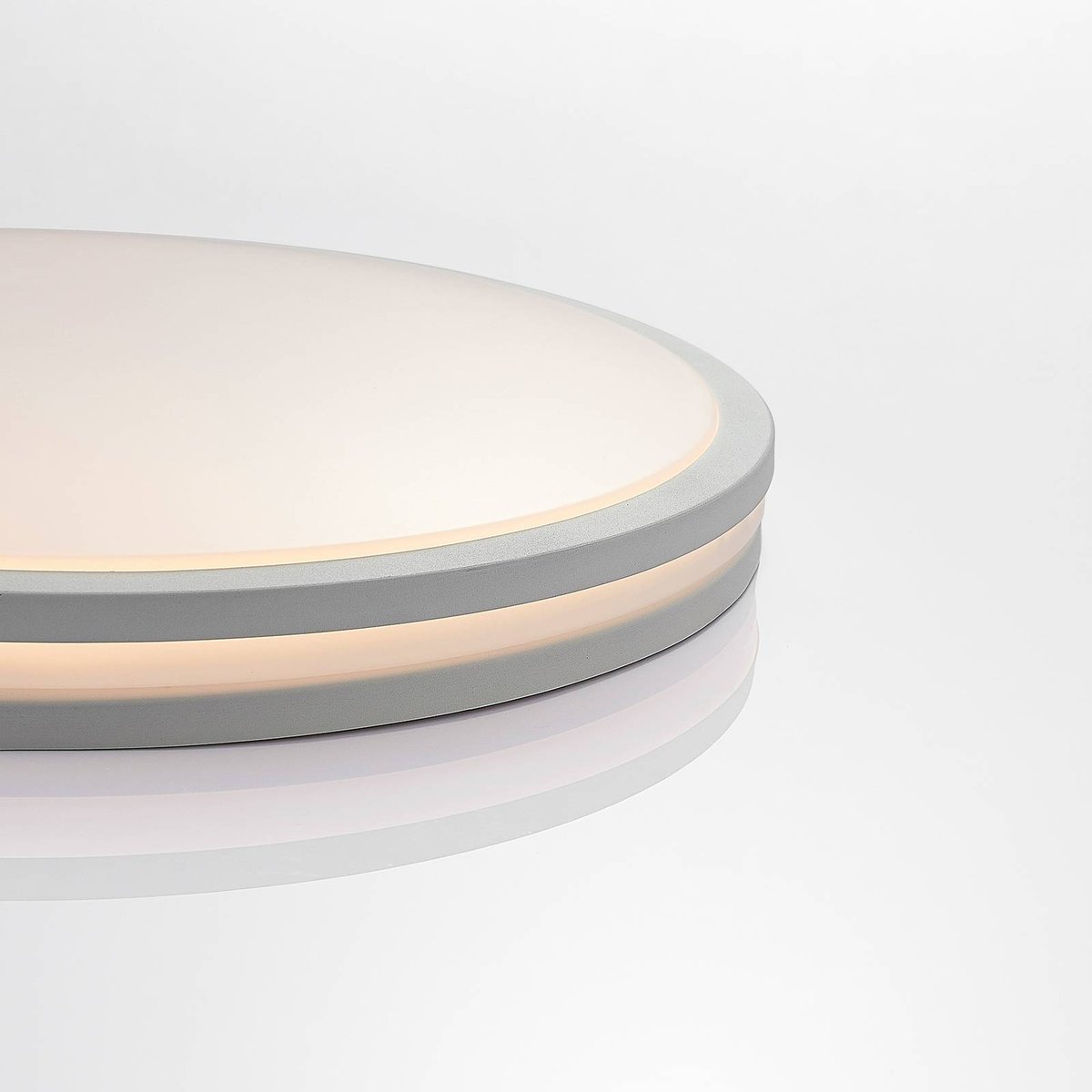 Plafonnier  moderneLED, Arnim blanc, LINDBY