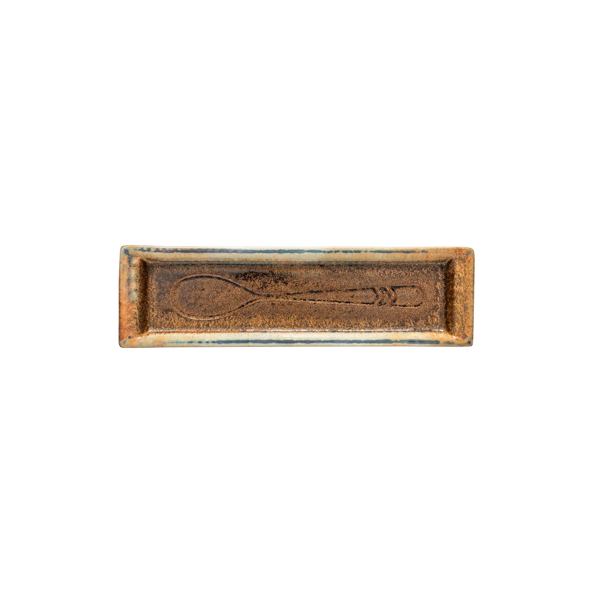 Repose-Cuillère Poterie, Casafina by COSTA NOVA mocha brown, COSTA NOVA