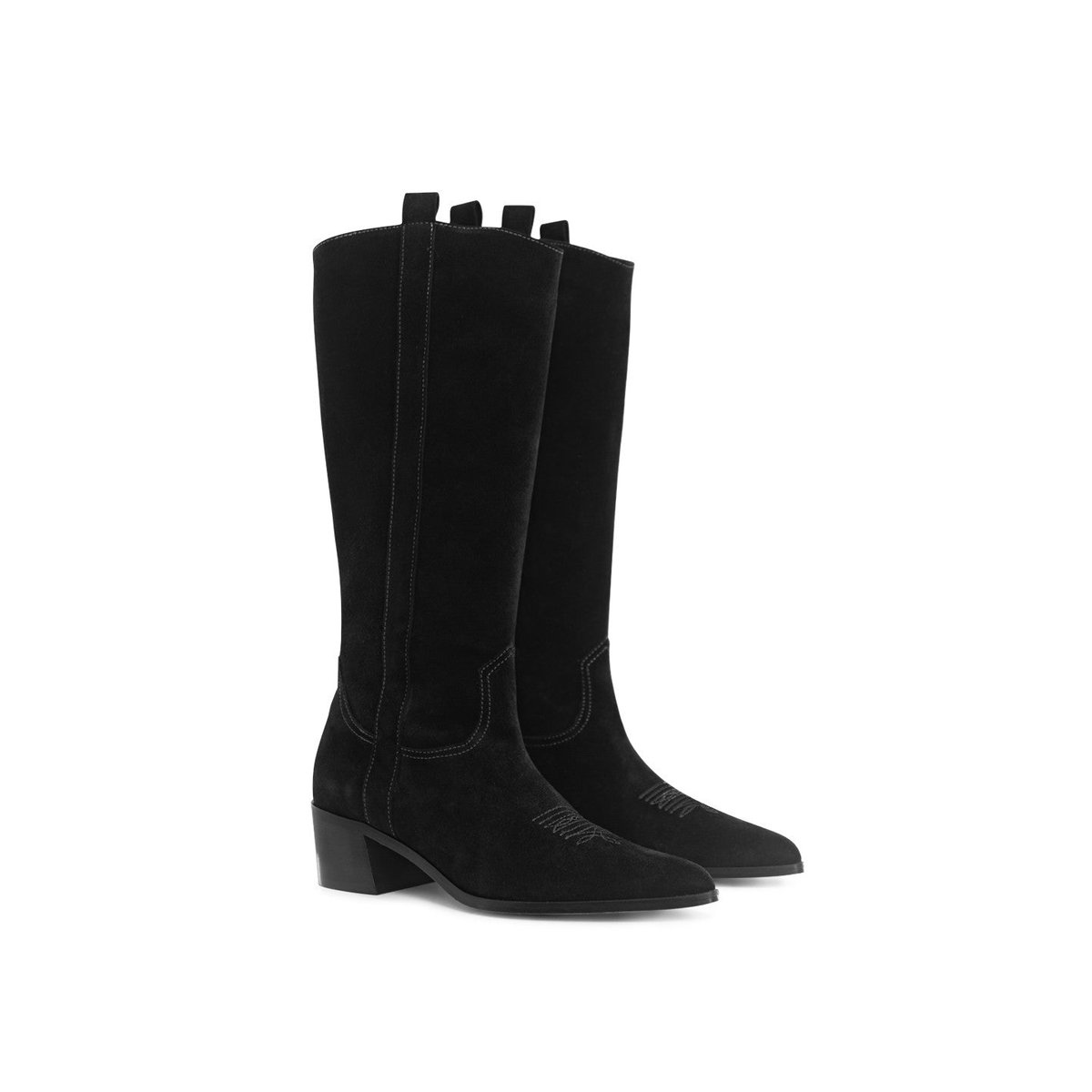 Bottes Santiags JUDITH noir, FINSBURY