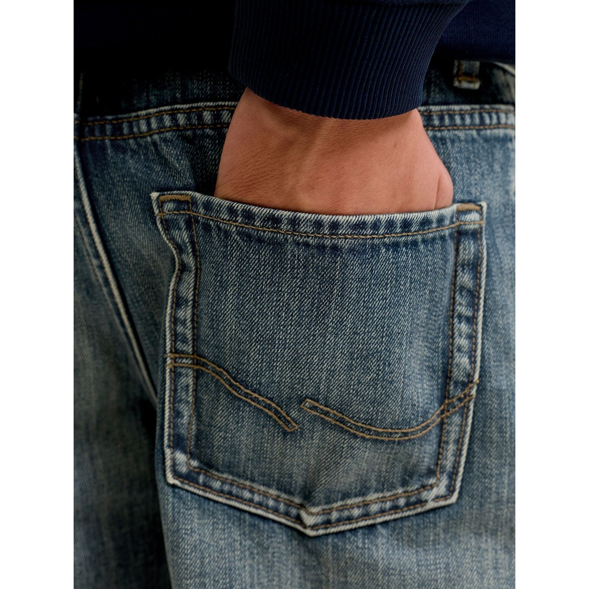 Jean Coupe Décontractée blue denim, JACK & JONES JUNIOR