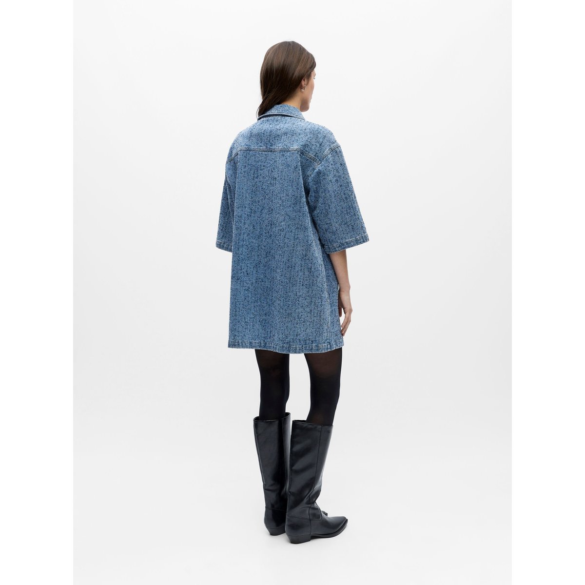 Mini-Robe light blue denim, OBJECT