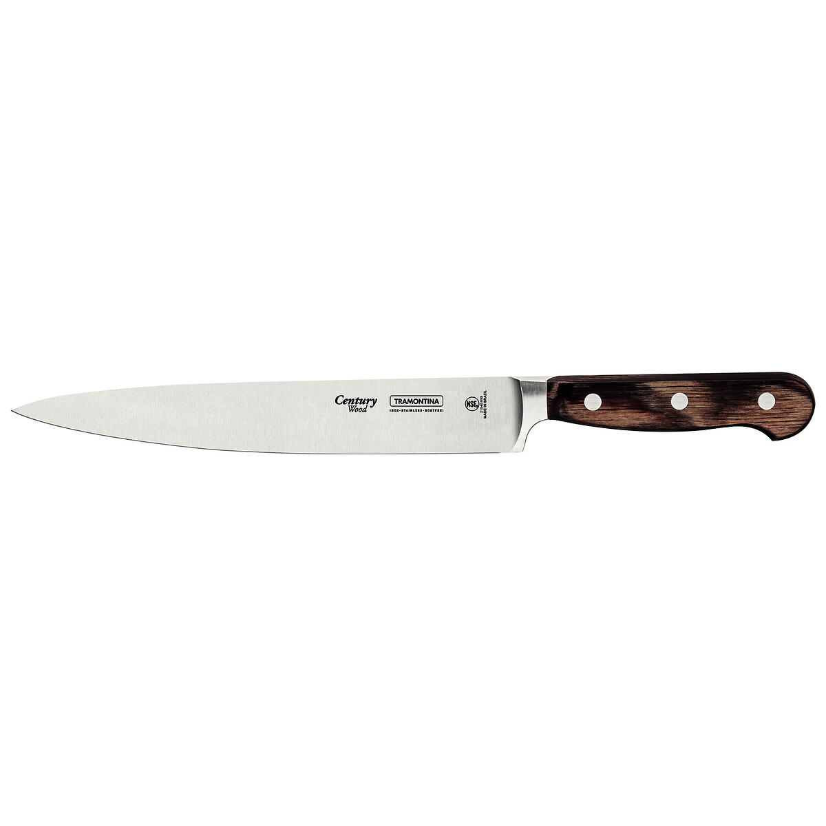 Faca Utility Century Wood 8", Tramontina madeira, TRAMONTINA