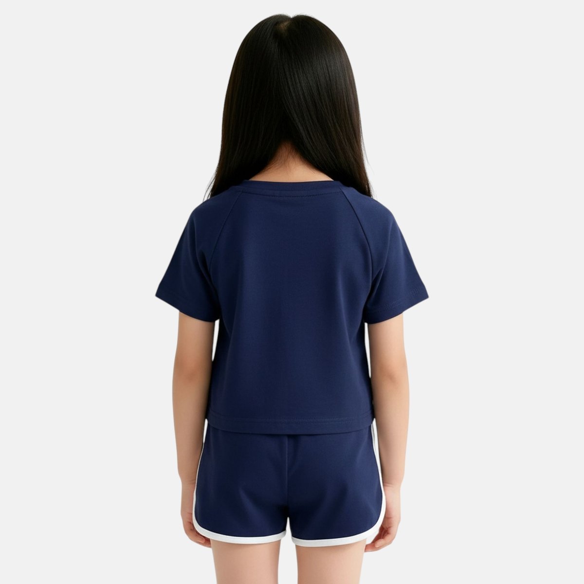 Ensemble t-shirt et short assorti CLUB bleu marine, ELLESSE
