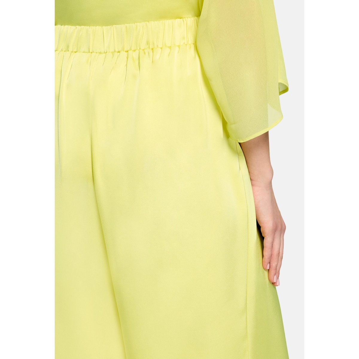 Pantalon Marlene à taille élastique limelight, BETTY BARCLAY