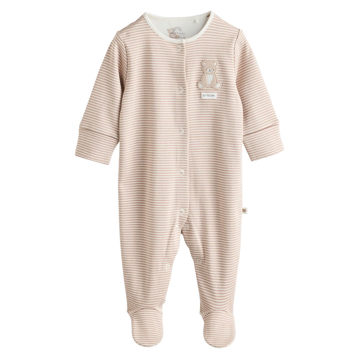 Dors-bien brodé bébé, lot de 3 naturel, NEXT