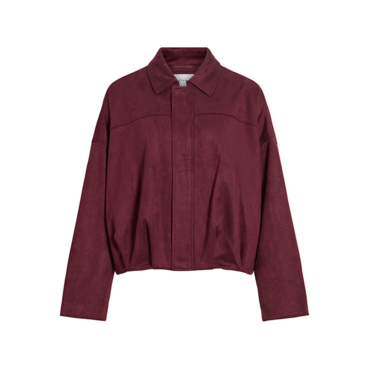 Veste Bomber rouge - port royale1, VILA