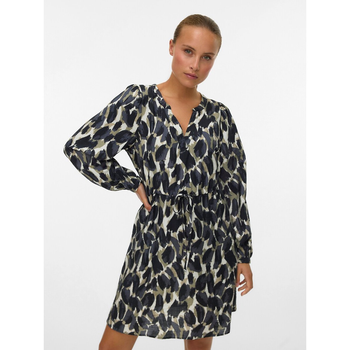 Robe courte imprimée imprimé, VERO MODA