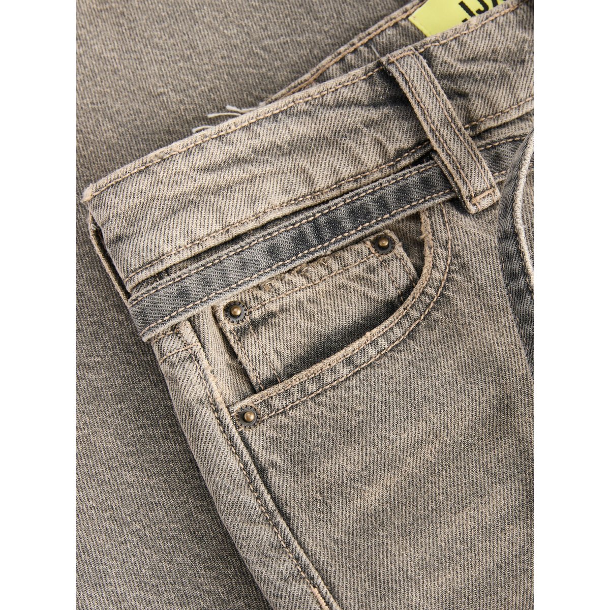 Jean À Coupe Large black denim, JJXX