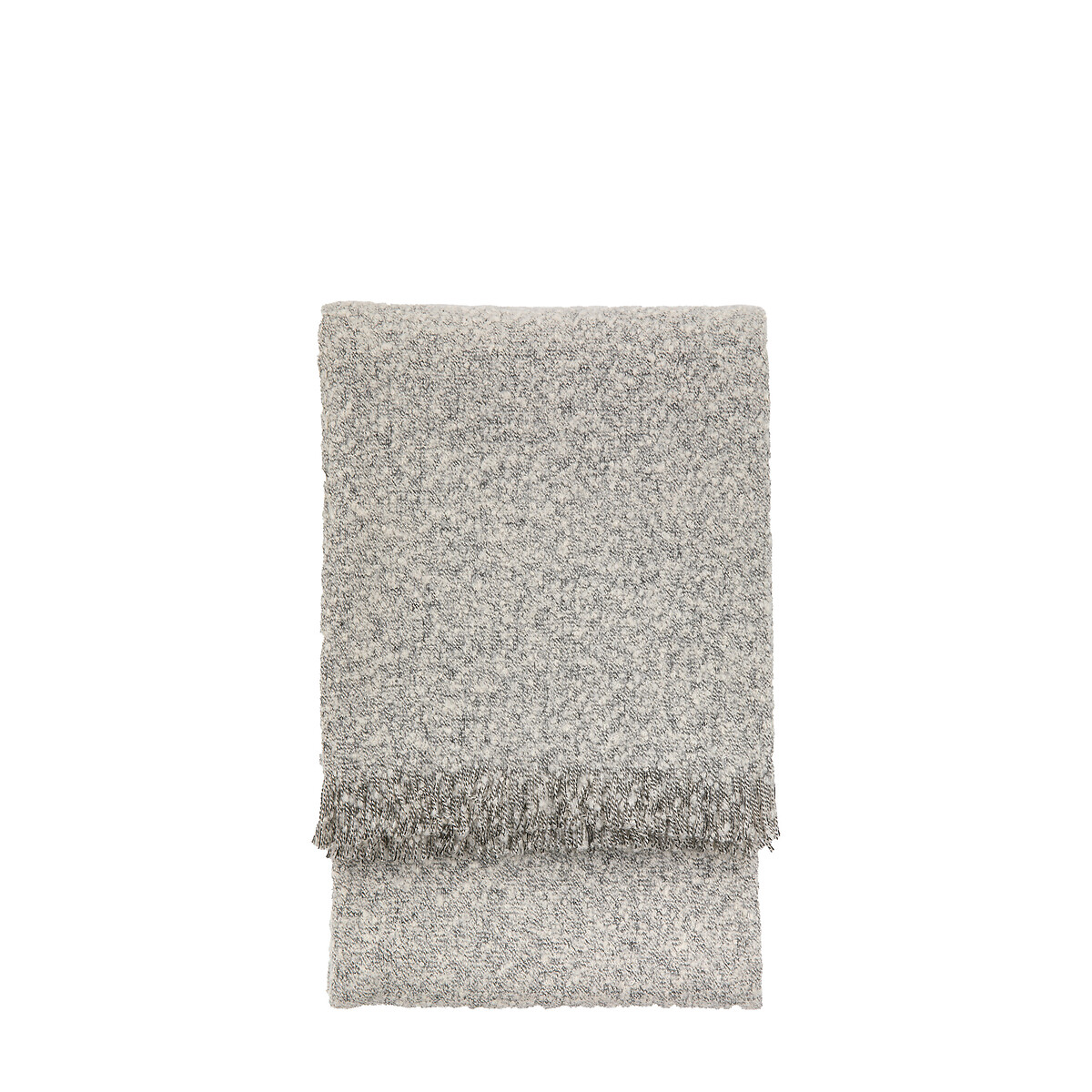 Cosy Textured Throw light grey, SO'HOME