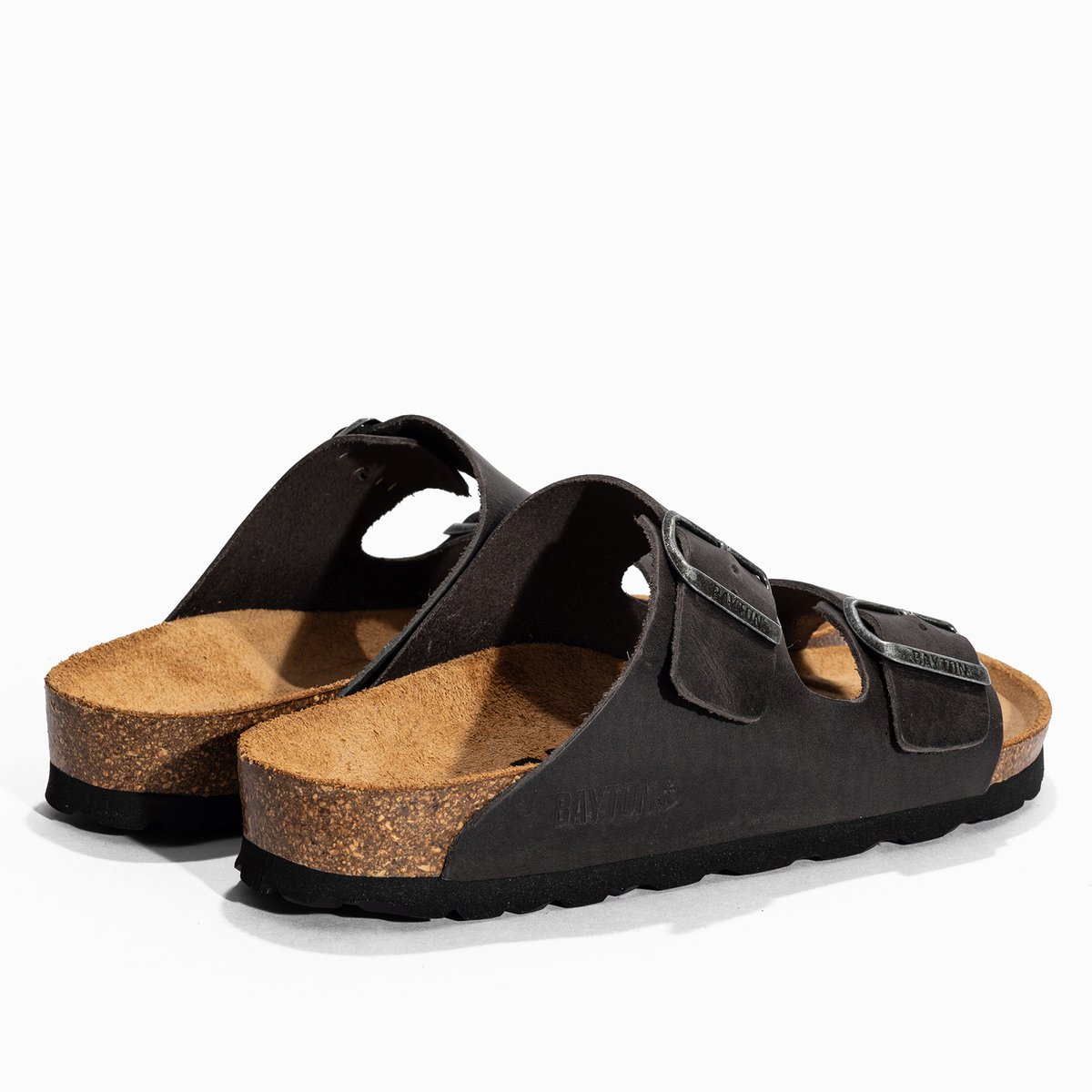 Sandales ATLAS gris foncé, BAYTON