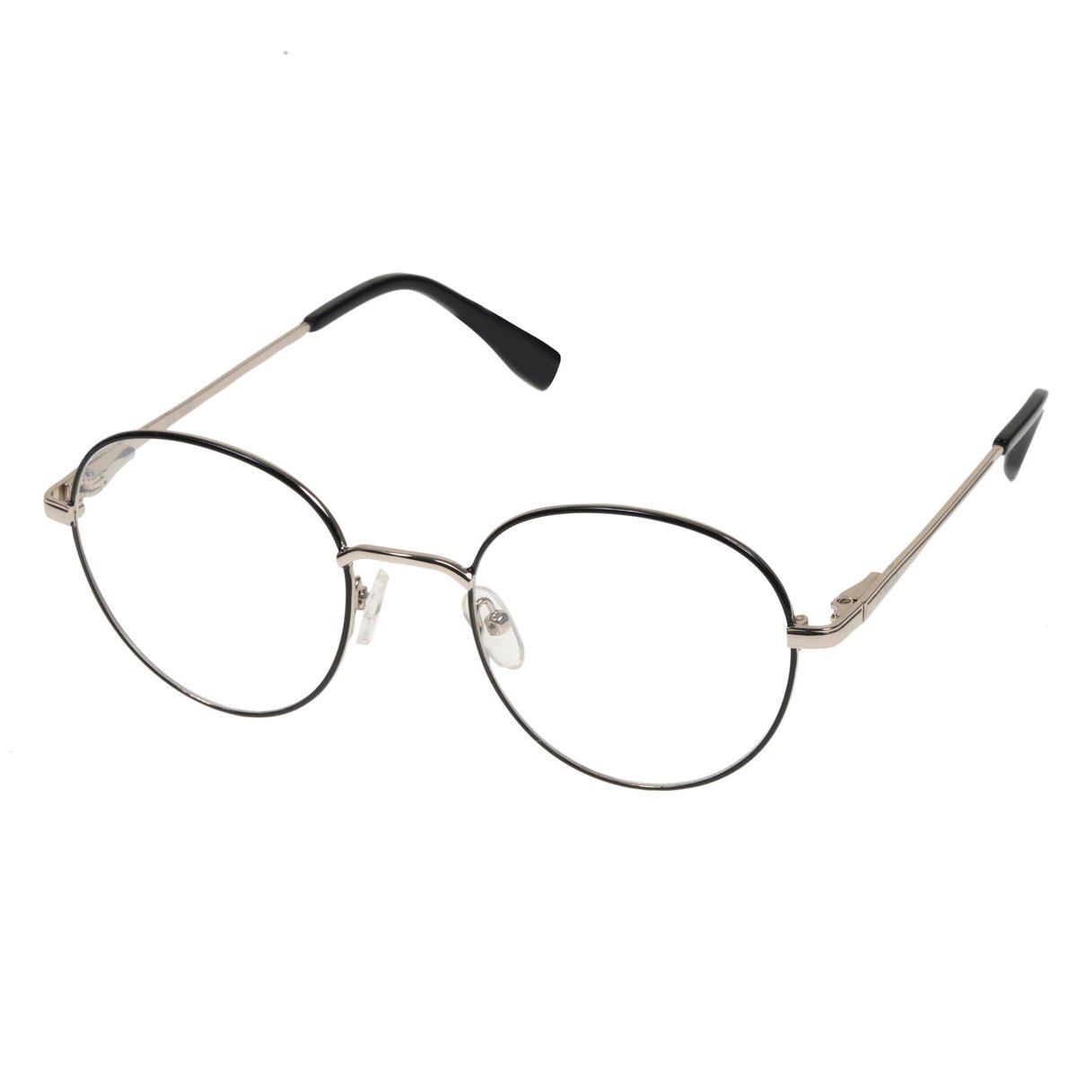 Loupes de lecture branches flexibles confort, verres extra fins noir/argent, ISOTONER