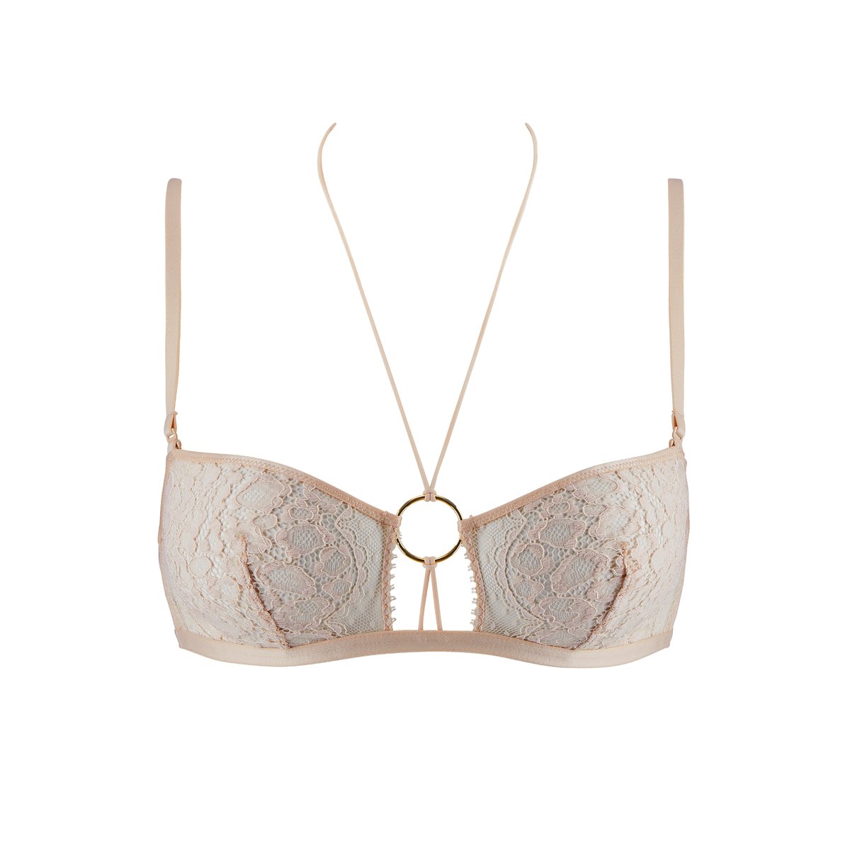 Brassiere Illusion Fauve blanc, AUBADE