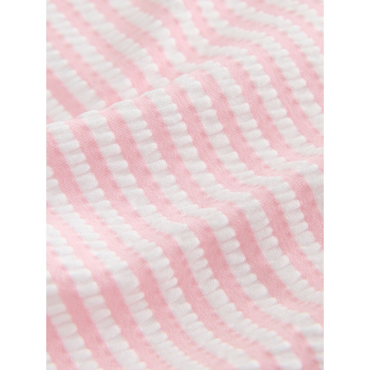 Maillot de bain anti-uv rayé et chapeau rose, NEXT