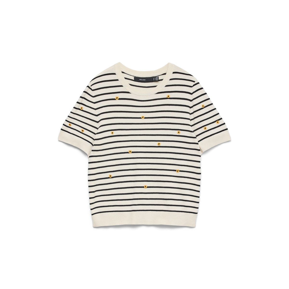 T-Shirt En Maille birch, VERO MODA