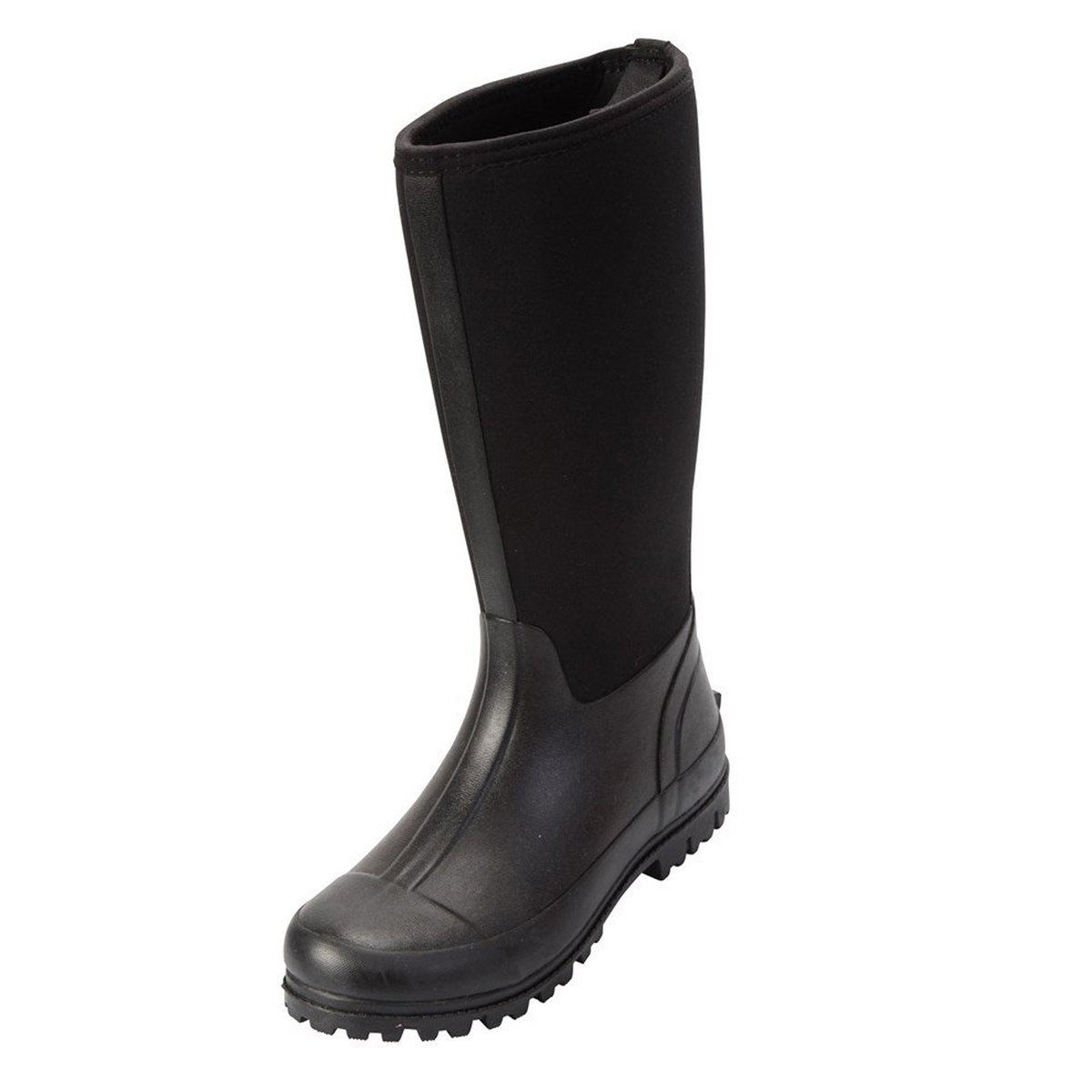 Bottes de pluie MUCKER noir, MOUNTAIN WAREHOUSE