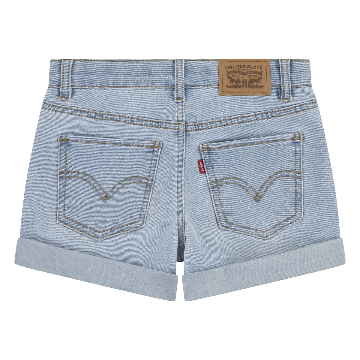Shorts in denim denim blu chiaro, LEVI'S KIDS