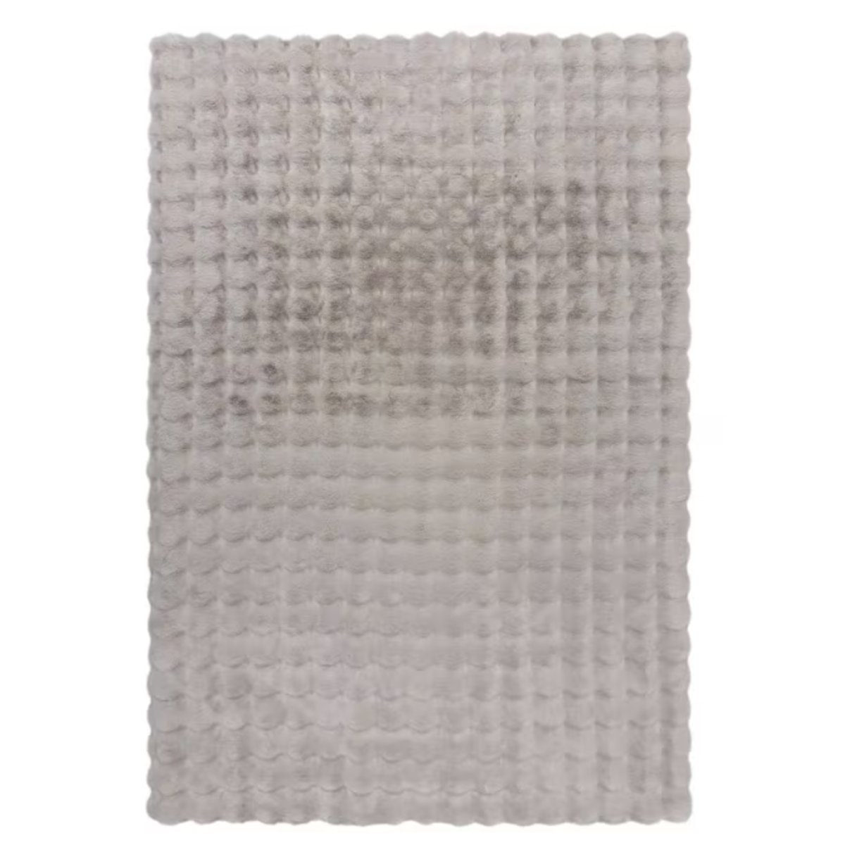 Tapis ultra-doux HONEYCOMB gris, NOVATREND