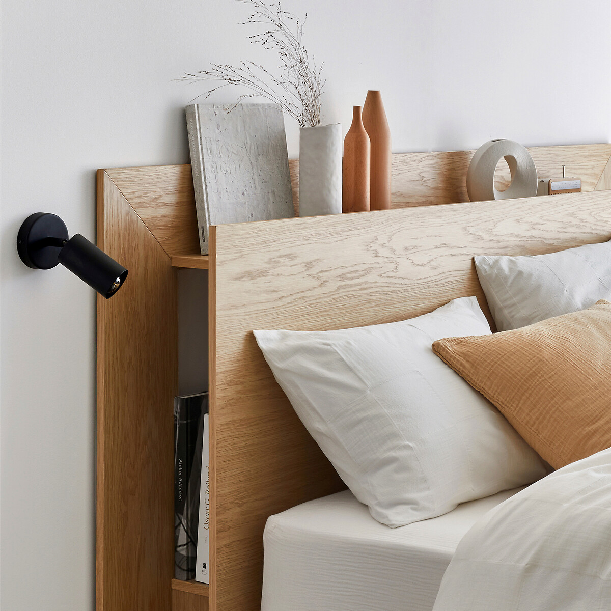 Projoto Metal Adjustable Wall Spotlight black, LA REDOUTE INTERIEURS