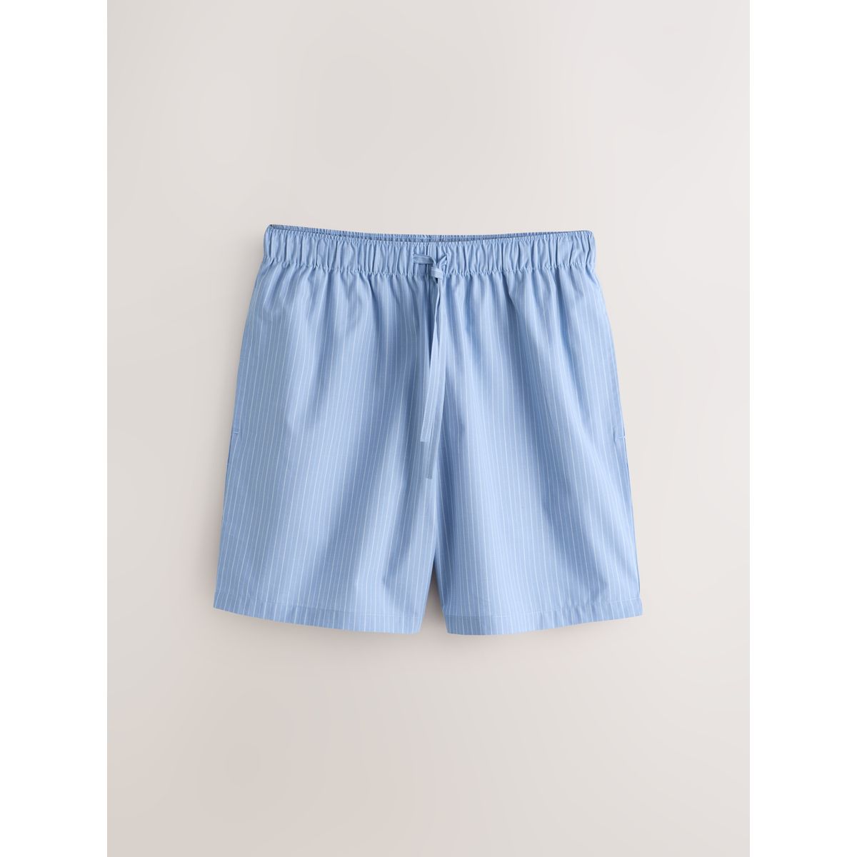 Pyjama rayé tissé à manches courtes, lot de 2 bleu, NEXT