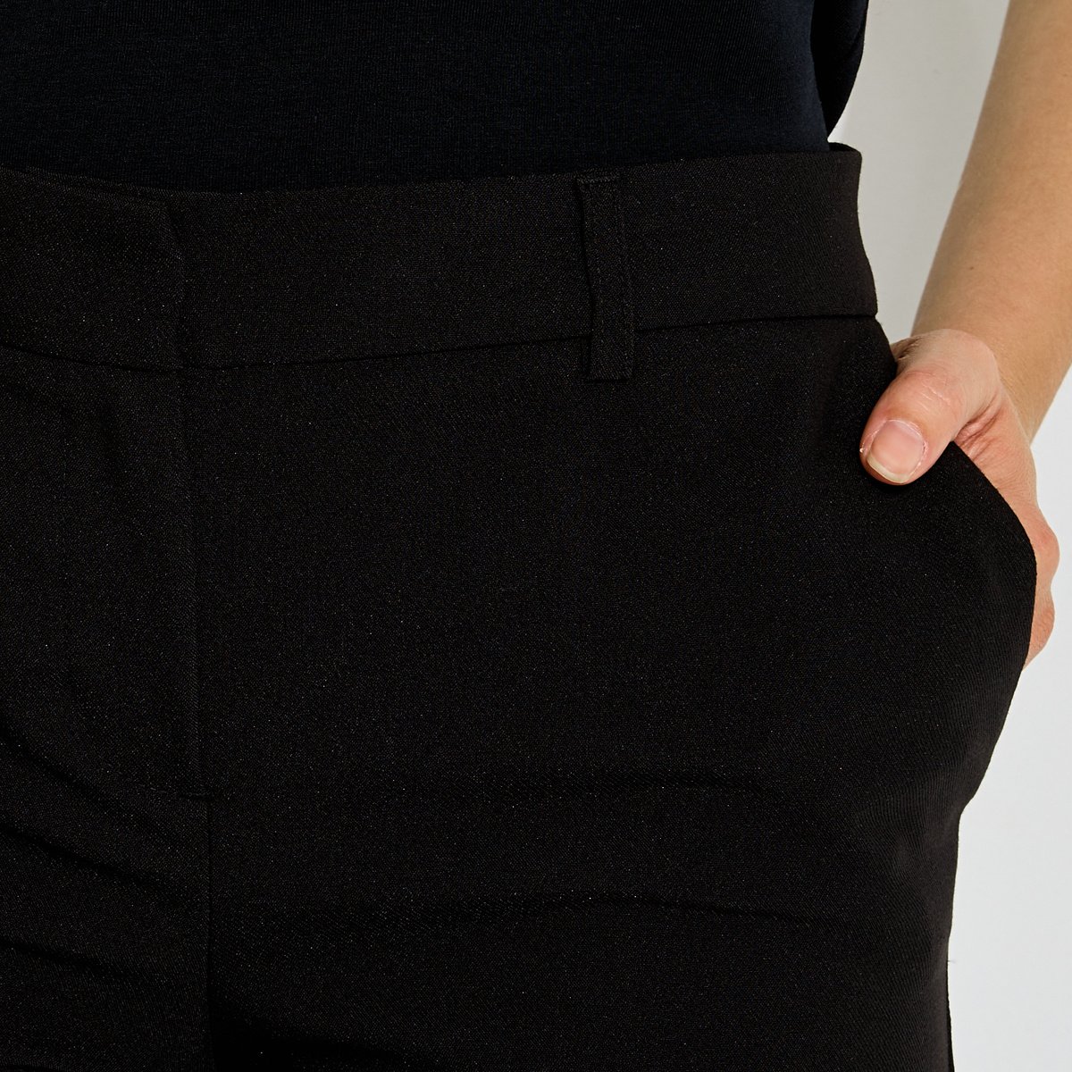Pantalon chic et ajusté noir, GRAIN DE MALICE