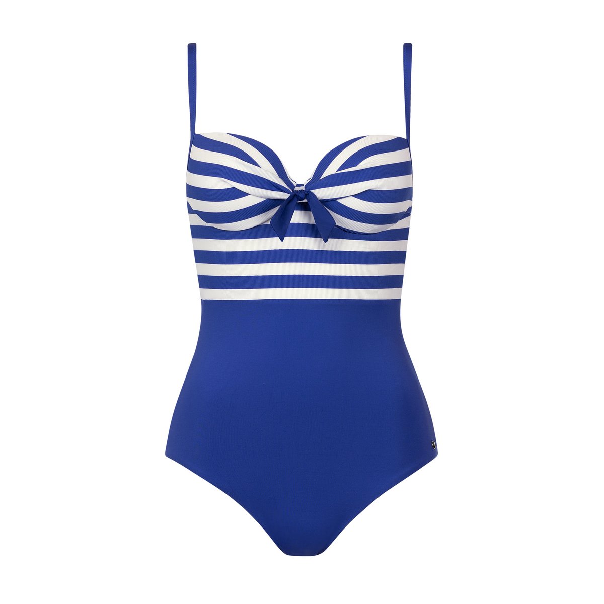 Maillot de bain une pièce préformé Rhodes bleu, LISCA