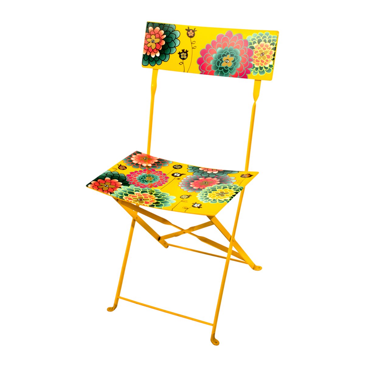 Chaise pliante Garden Paradise dahlia, PYLONES